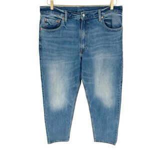 Levis Jeans Men 38 x 32 Blue 550 '92 Relaxed Taper Medium Wash 100% Cotton Denim